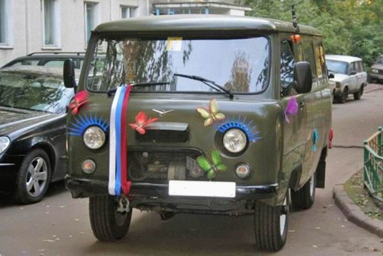 Смешной УАЗ Патриот