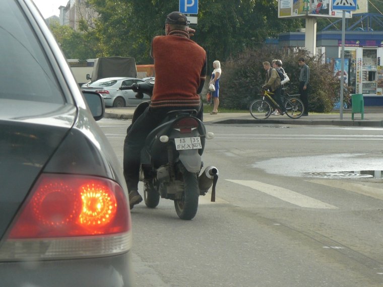 Прикольные номера на мотоцикл