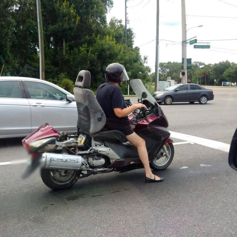 Мотоцикл повышенной комфортности