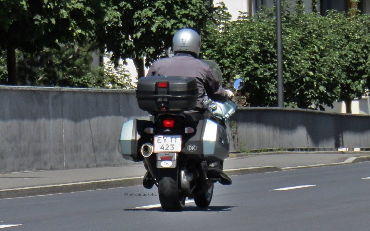 ГРЗ на мотоцикл