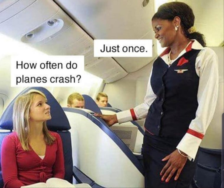 Мемы про падающий самолет