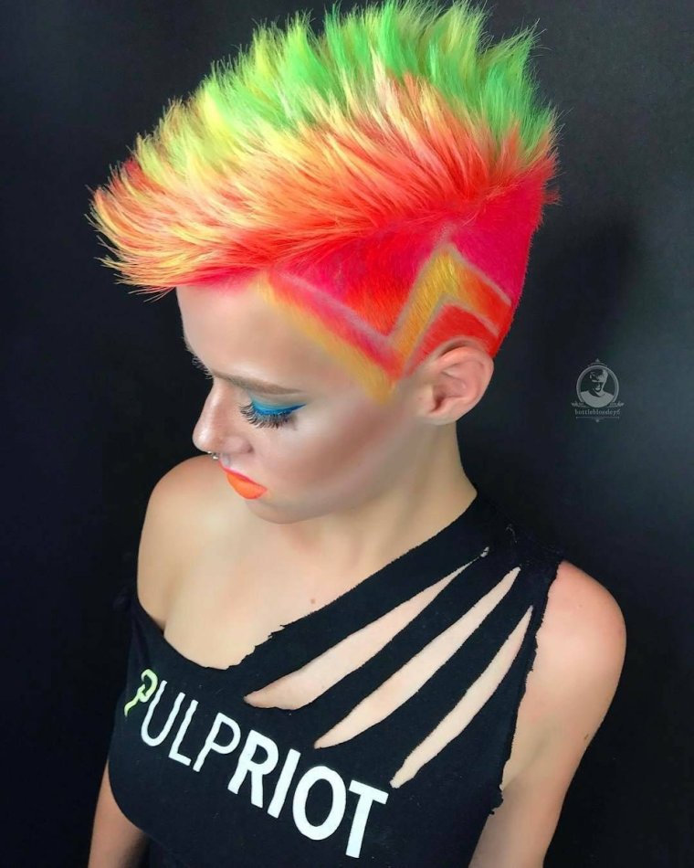 Зеленый ирокез