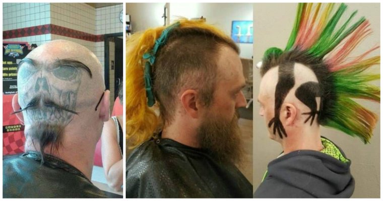 Самые безбашенные прически