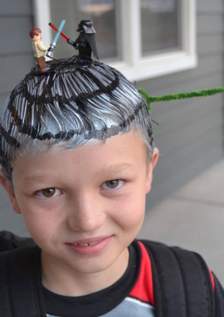 Необычные прически для мальчиков