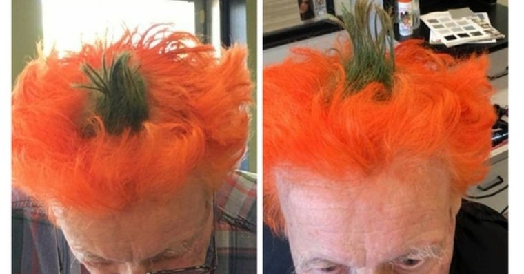 Бабушки со странными прическами