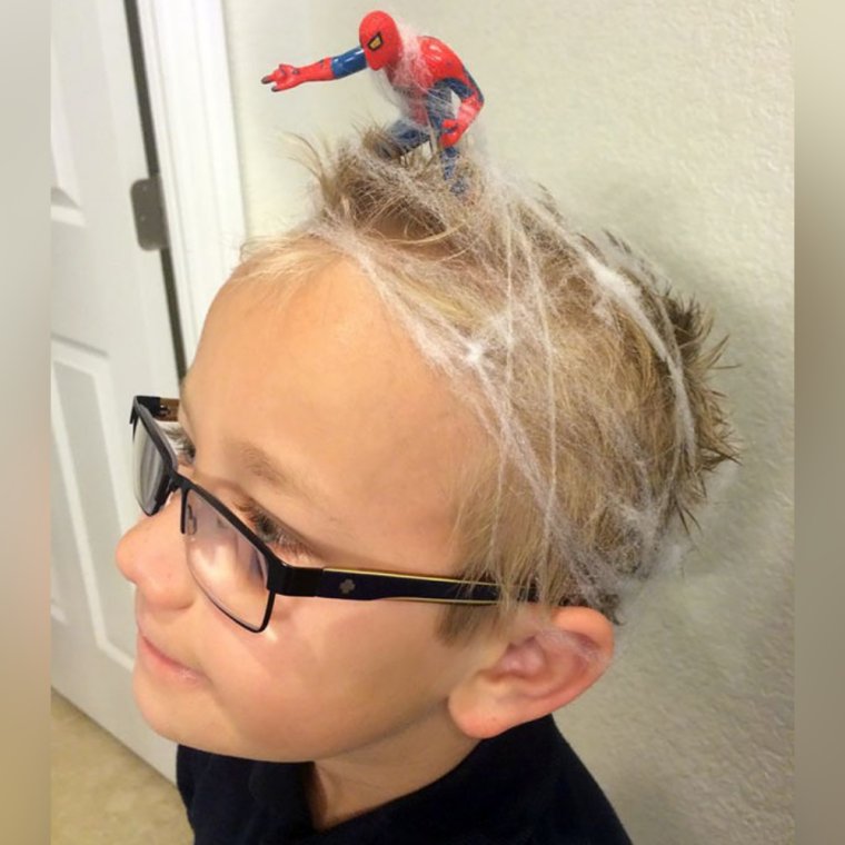 Необычные стрижки детей