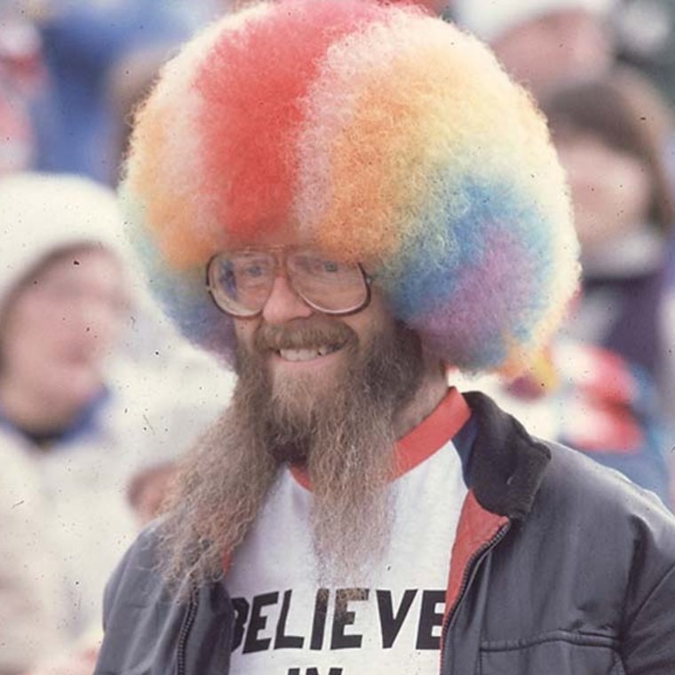 Смешные цветные прически