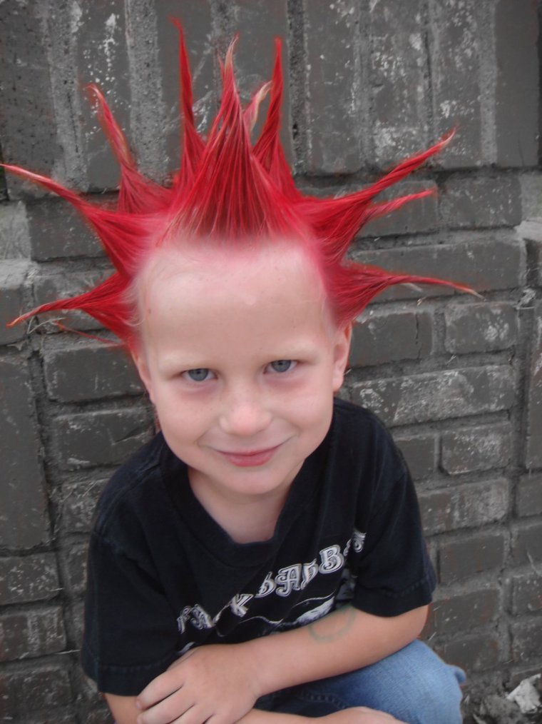 Необычные прически для мальчиков