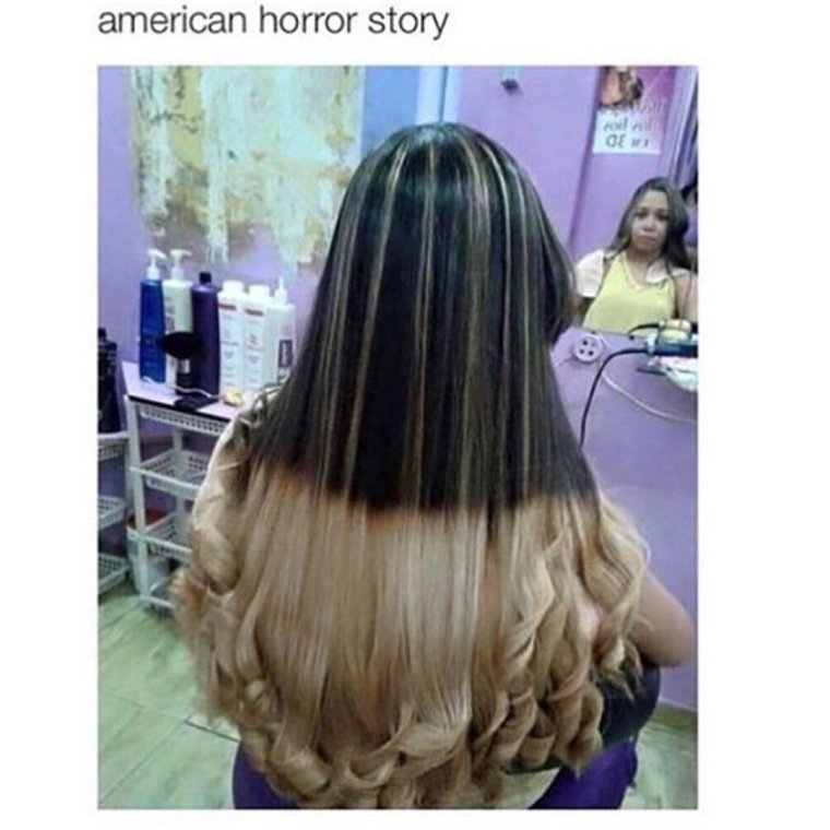 Приколы про окрашивание волос