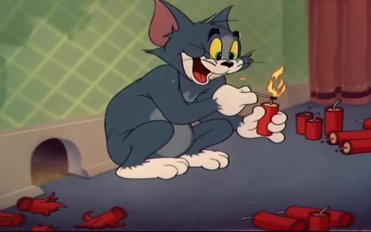 Том и Джерри бомба