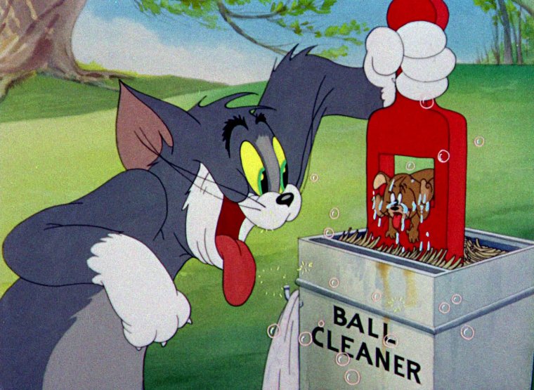 Том и Джерри кот звонит