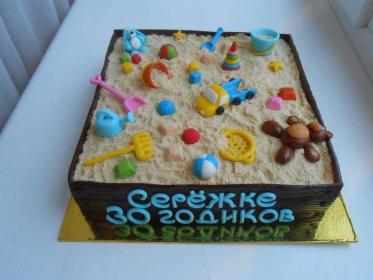 Мужской торт