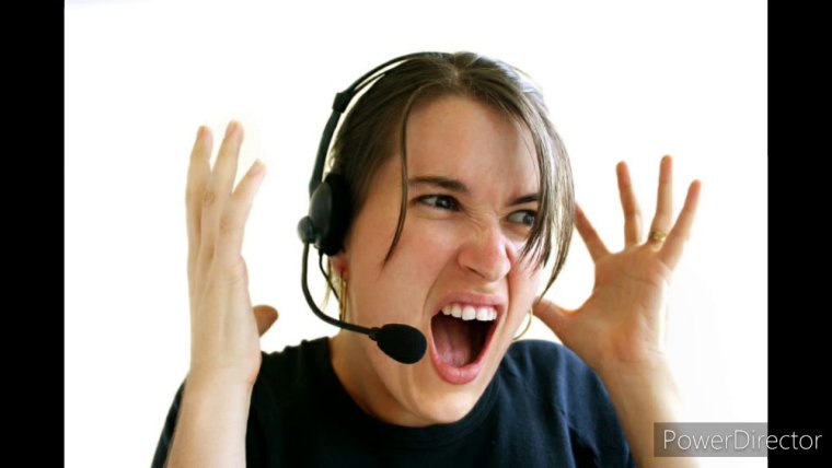 Злой оператор колл центра