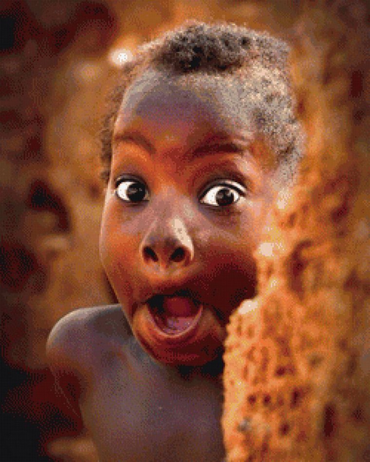 Мальчик негритенок