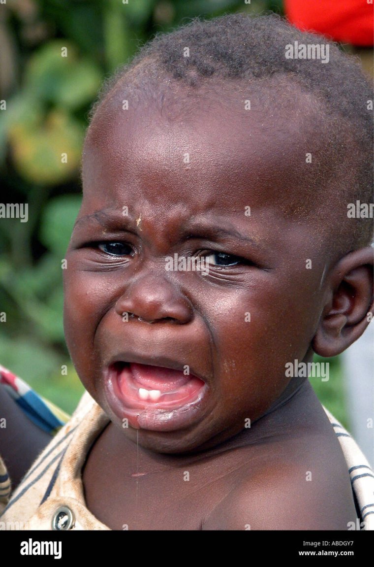 Новорожденный ребенок негр