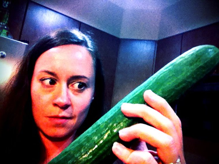 Самый большой огурец