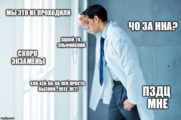 Мемы про сессию в меде