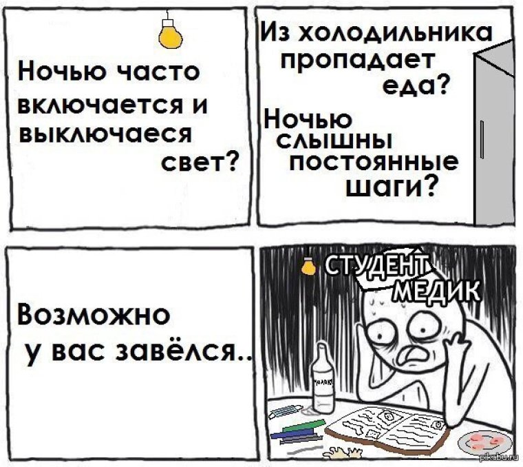 Юмор студентов медиков