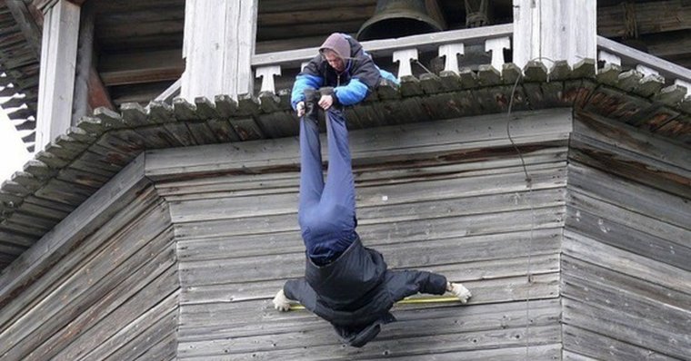 Смешная крыша