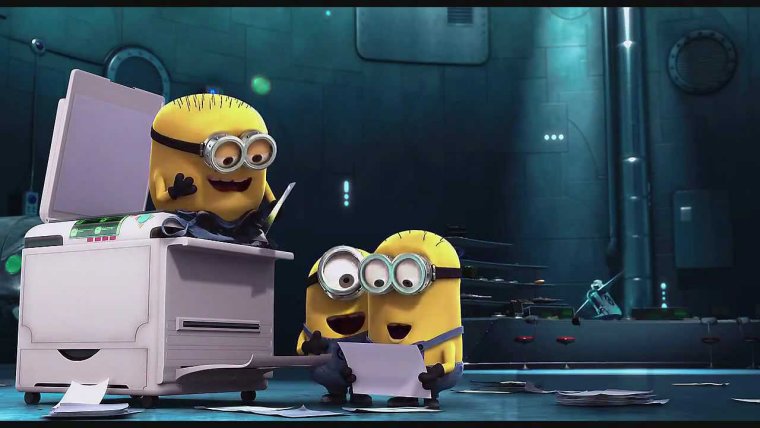 Миньоны в офисе