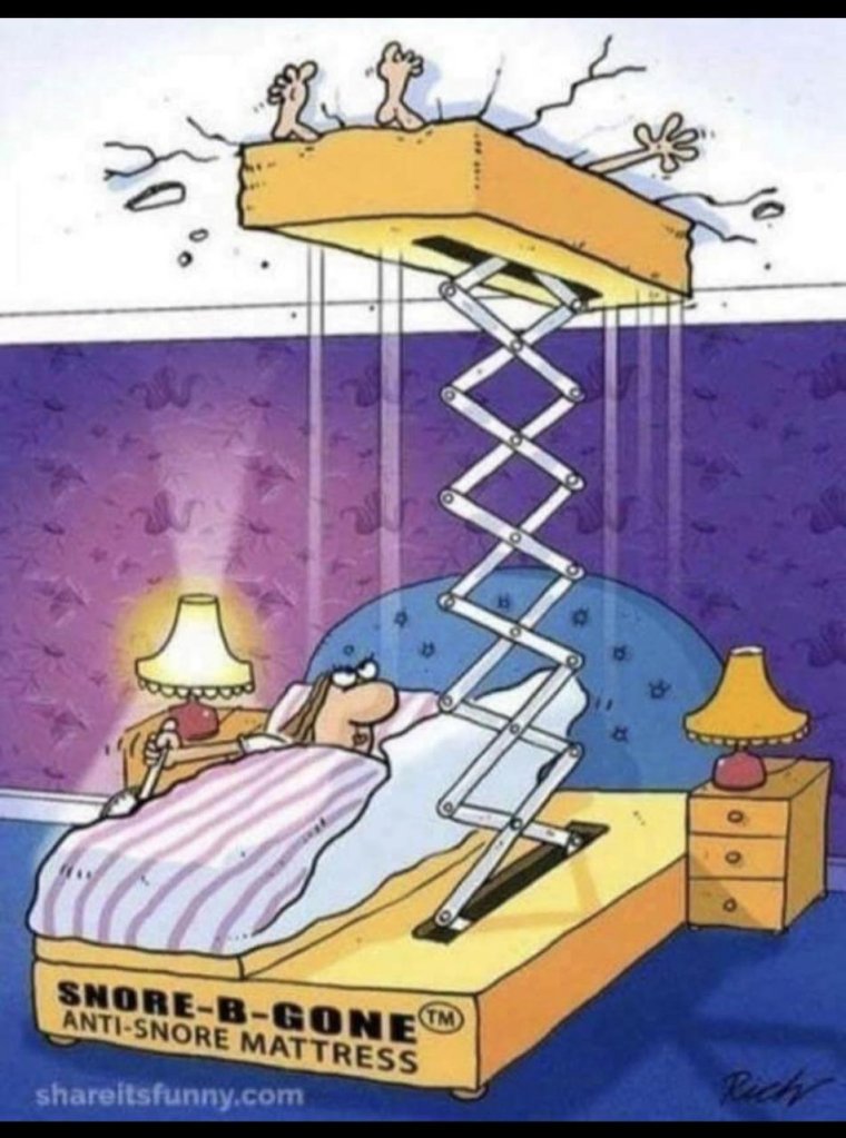 Храп карикатура