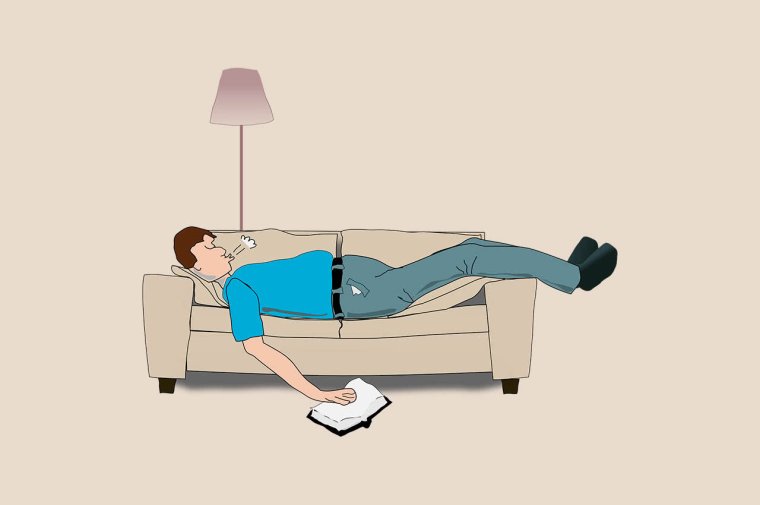 Храпит карикатура