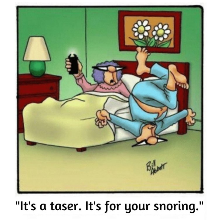 Храп карикатура