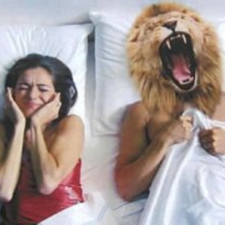 Сонный человек