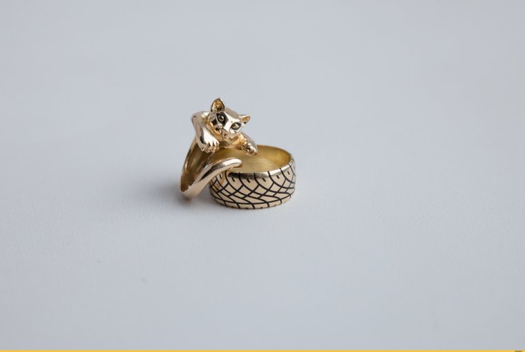 Кольцо с какашкой