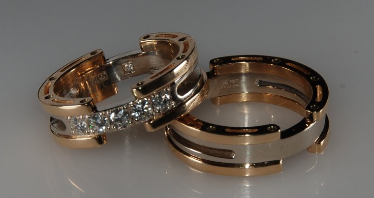 Оригинальные обручальные кольца