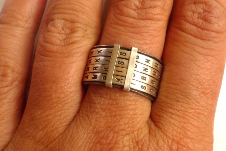 Прикольные мужские кольца
