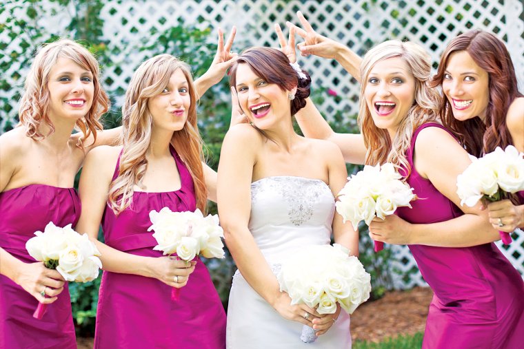Невеста и подруга невесты