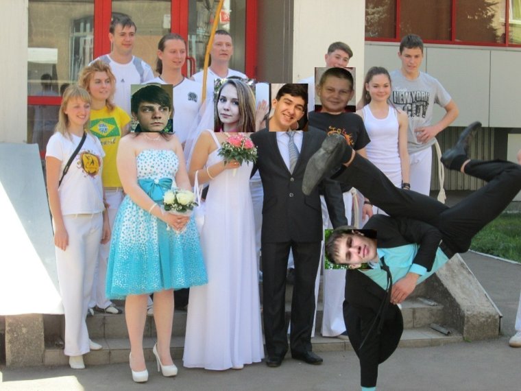 Смешные свидетели на свадьбе