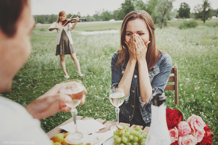 Предложение руки и сердца