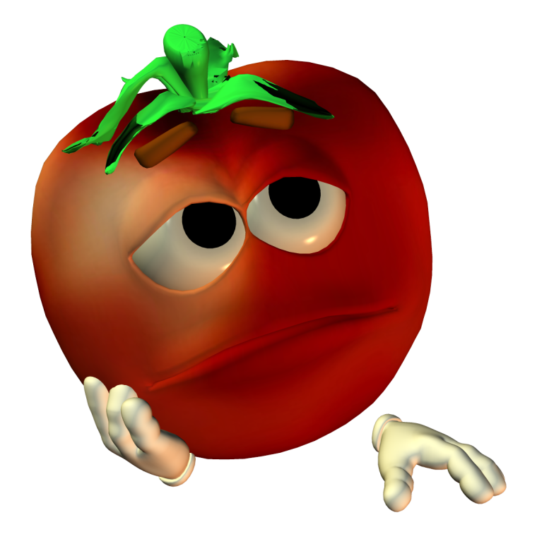 Помидор с глазами