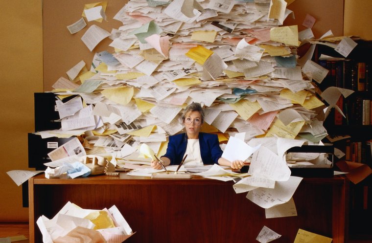 Много бумаг