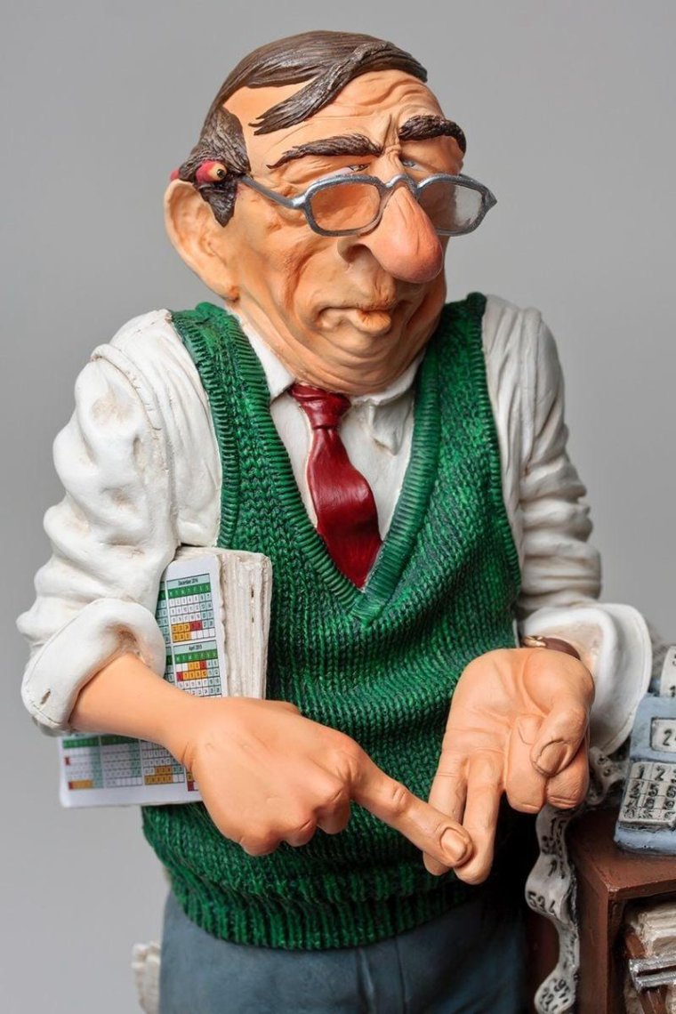 Фигурка счетовод