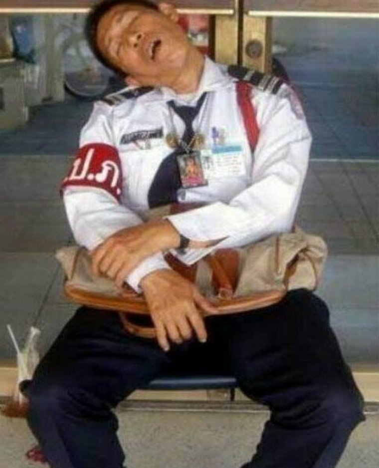 Спящий охранник