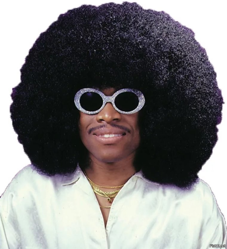 Парик "афро 70-х. блонди"