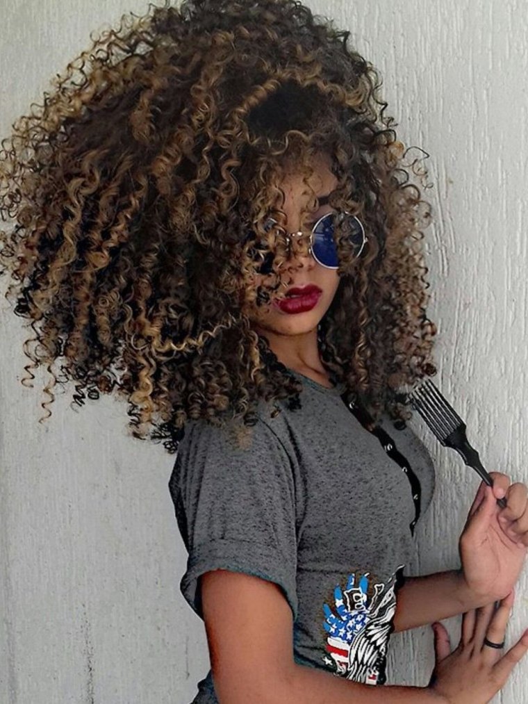 Наташа Королева афро кудри