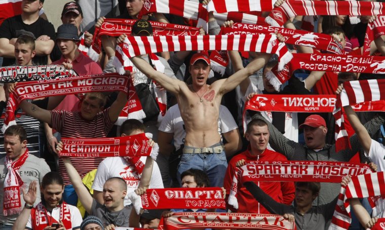 Смешные фанаты Спартака