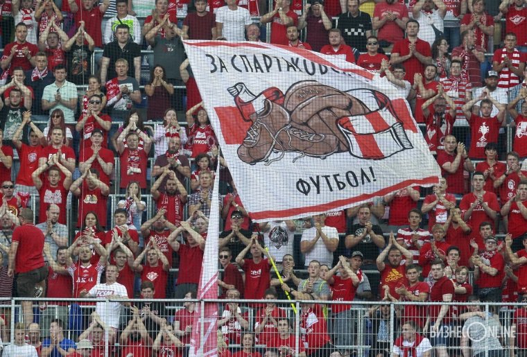 Отжатые баннеры Спартака