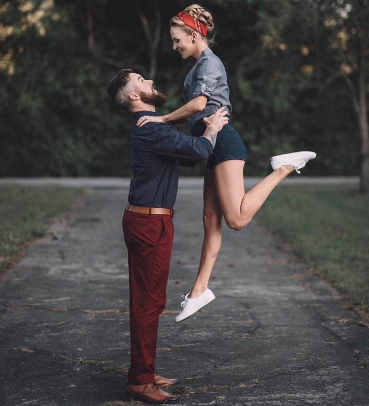 Интересные фотосессии для пары