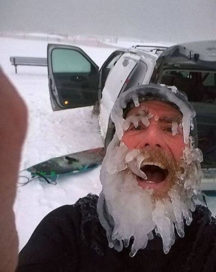 Люди в Морозы смешные