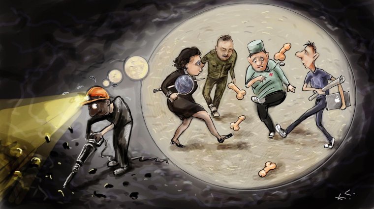 Шахтер забойщик