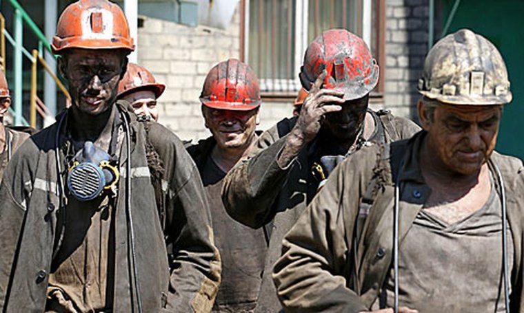 Михаил Волынец шахтеры