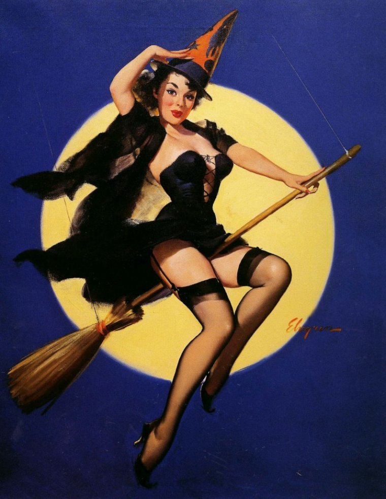 Джил Элвгрен Gil Elvgren американский художник