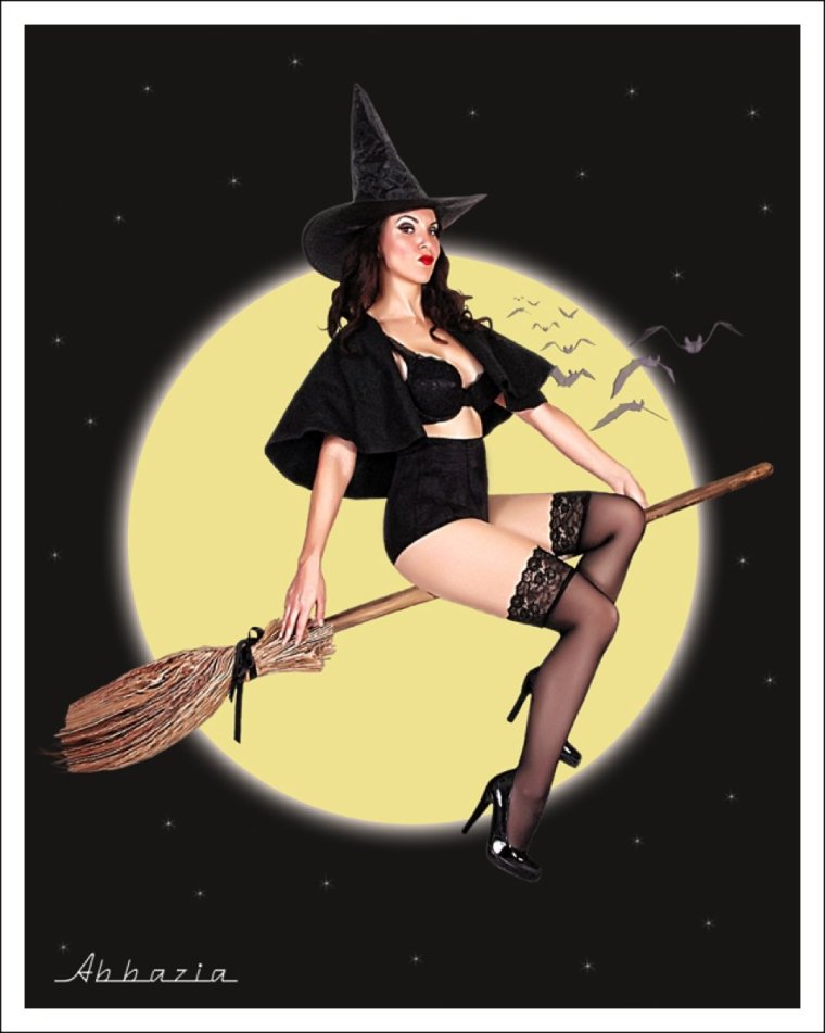 Ведьмочки пин ап