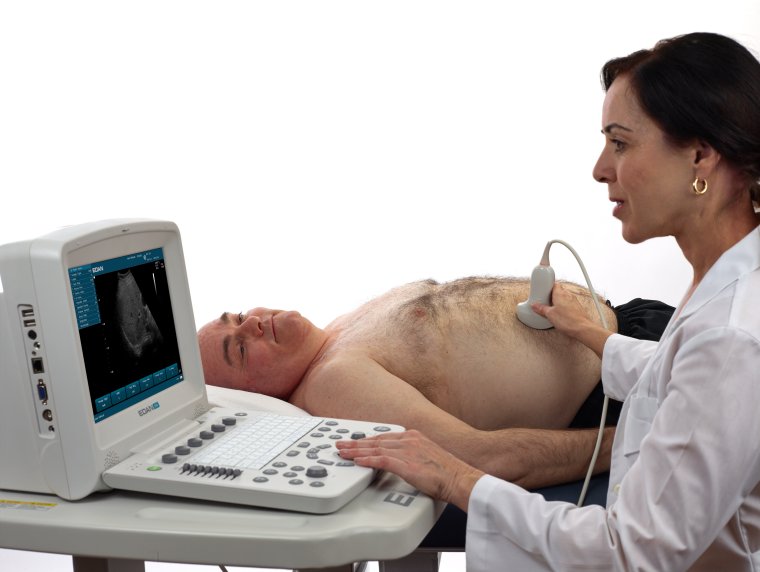 Врач УЗИ карикатура