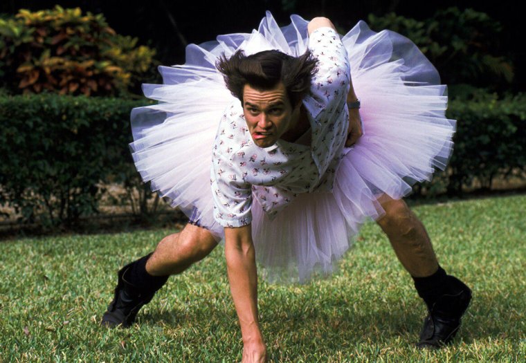 Джим Керри балерина